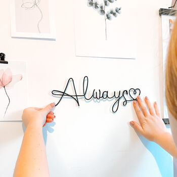 Harry Potter 'Always' Wire Wall Sign, 3 of 5