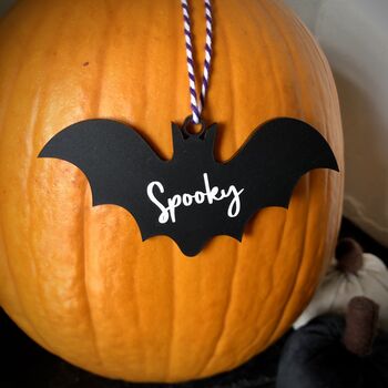 Halloween Acrylic Bat Pumpkin Decoration, 3 of 4