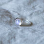 Sterling Silver Precious Gemstone Ring, thumbnail 1 of 6