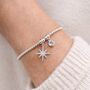 60th Birthday Star Charm Stretch Bracelet, thumbnail 3 of 5