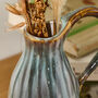 Socco Green Drip Effect Pitcher Vases, thumbnail 4 of 5