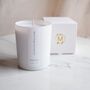 Wisteria Blossom Eco Soy Wax Aromatherapy Candle, thumbnail 6 of 9