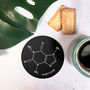 Personalised Caffeine Compound Coaster, thumbnail 4 of 12
