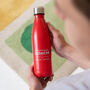 Personalised Engraved Bottle Thank You Gift For Teacher, thumbnail 9 of 11