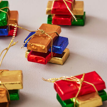 Personalised Bag Of Chocolate Christmas Presents Stocking Filler, 3 of 3