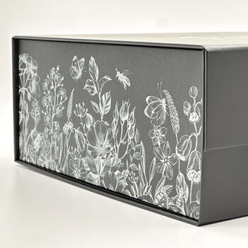 Personalised Keepsake Box With Elegant Floral Accents, 9 of 12