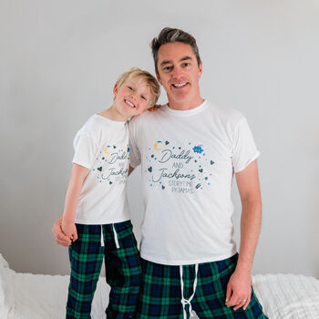 Personalised Daddy, Mummy, Child Bedtime Story Pyjamas, 4 of 8