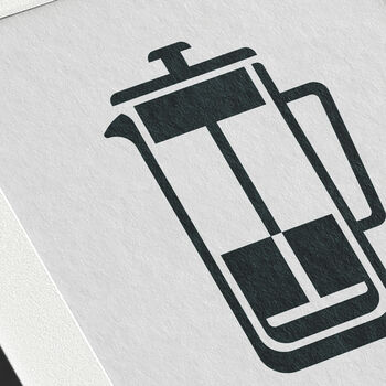 French Press Coffee Brewer Print, 2 of 4