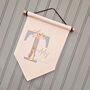 Bespoke Personalised Bunny Wall Hanger Baby/Child, thumbnail 2 of 6
