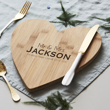 Personalised Anniversary Chopping/Cheese Board, 4 of 6