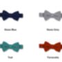 Children's Wedding Knitted Bow Ties | 30+ Colours, thumbnail 7 of 9