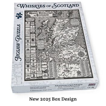 Whisky Map Jigsaw Puzzle 1000 Pieces, 2 of 6