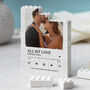 Personalised Wedding Song Photo Block Keepsake Gift, thumbnail 7 of 10