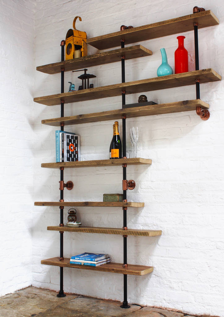 Barney Scaffold Shelves With Pipe And, Shelves Made With Pipe Fittings
