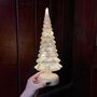 Light Up Glass Christmas Tree, thumbnail 4 of 5