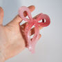 Pink Bow Hair Claw Clip, thumbnail 1 of 7
