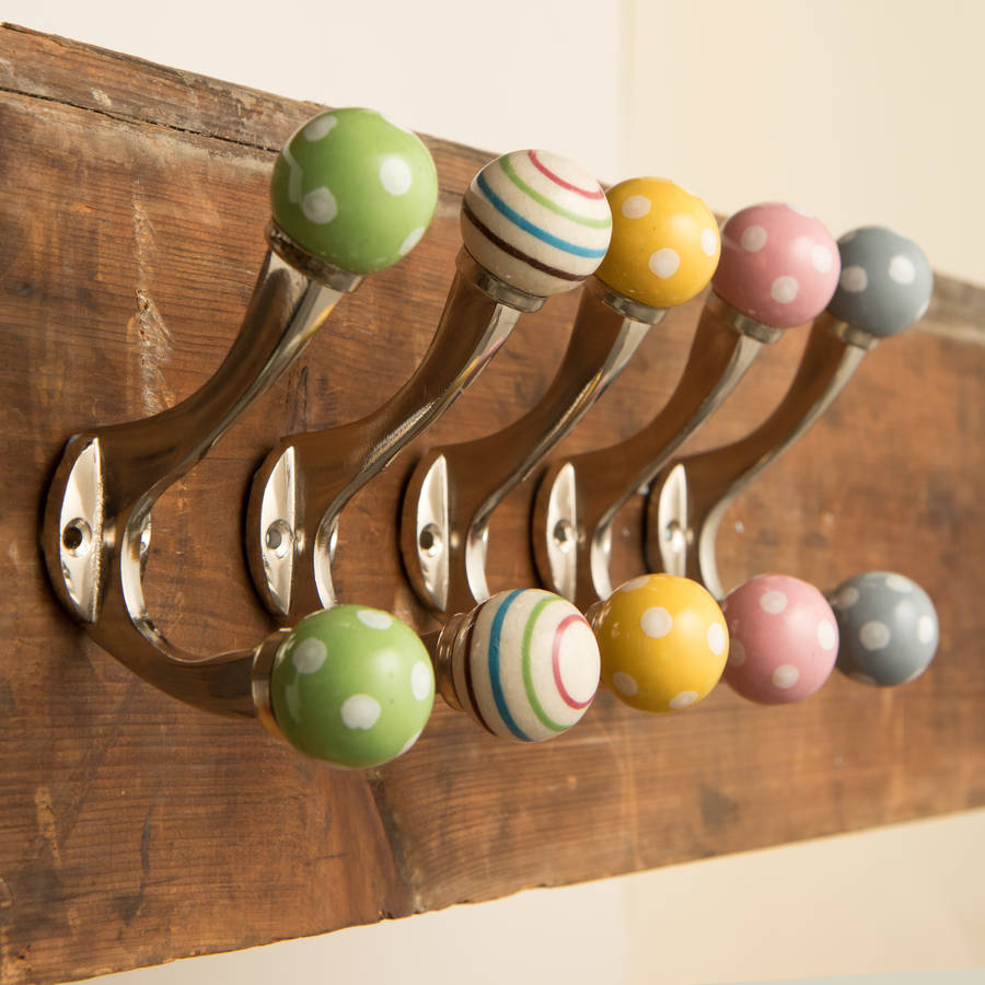 nickel double hook white spotty balls by trincaferro