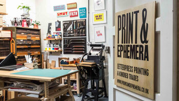 An Introduction To Letterpress For Two, Bristol, 2 of 8