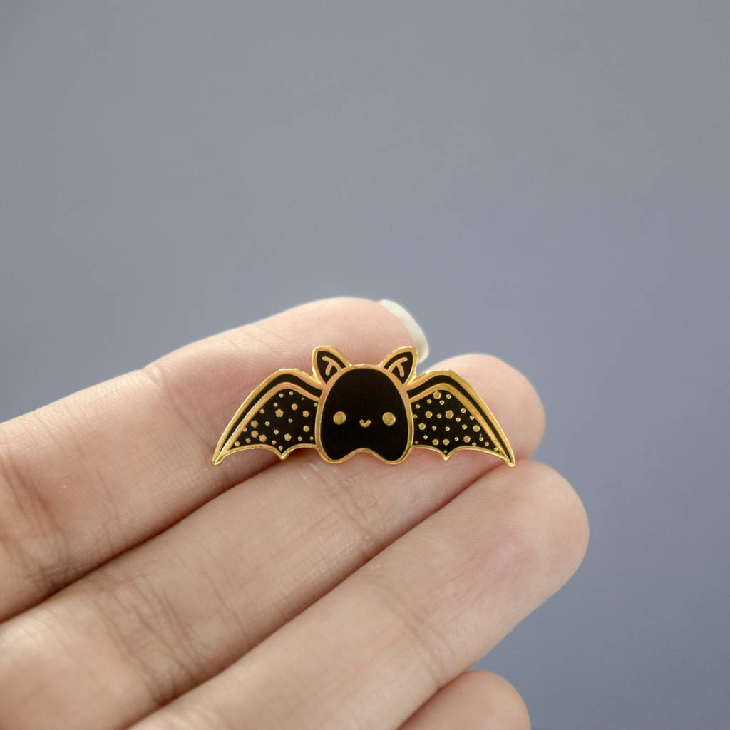 Bat Enamel Pin By House Of Wonderland | notonthehighstreet.com