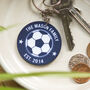 Personalised Football Team Keyring, thumbnail 6 of 12