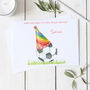Personalised Brother Football Birthday Card, thumbnail 1 of 2
