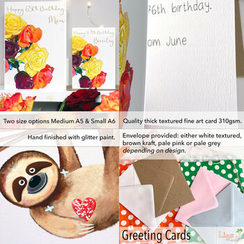 Personalised Balloons Relation 10th Birthday Card, 9 of 9