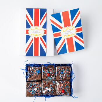'British' Luxury Sprinkle Brownies, 4 of 4