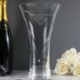 Personalised Vase With Swarovski Crystals, thumbnail 1 of 3