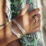 Aura Magic Tanzanite Silver Spinning Ring, thumbnail 7 of 12