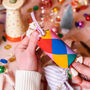 Set Of Four Fabric Crackers, thumbnail 3 of 9