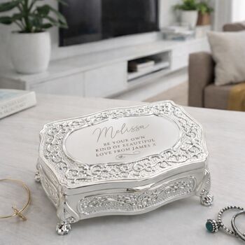 Personalised Trinket Box Gifts For Women And Girls, 10 of 11