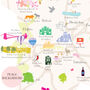 Map Of Greater Bristol Art Print, thumbnail 5 of 5