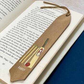 Personalised Cricket Bookmark, 2 of 3