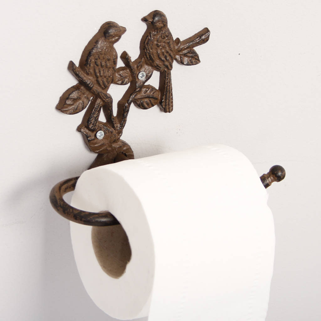 cast iron garden birds bathroom accessories collection by dibor