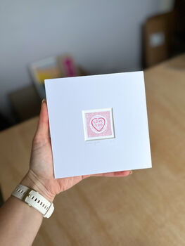 Love Hearts Mini Art Print, 3 of 8