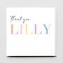 Thank You Nanny /Mother's Day Personalised Card, thumbnail 4 of 4