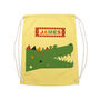 Personalised Crocodile Pe Kit Bag, thumbnail 5 of 12