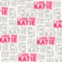 Personalised I Love You Wrapping Paper, thumbnail 6 of 8