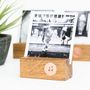 Personalised Oak And Copper Photo Block, thumbnail 3 of 6
