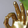 Gold 'Ok' Hand Figure, thumbnail 4 of 4
