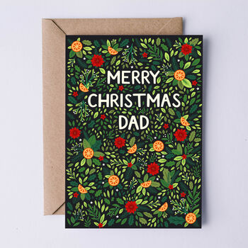 Christmas Card For Dad, Merry Christmas Dad, 2 of 3
