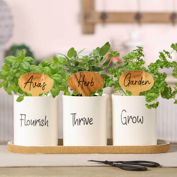 Personalised Gin Herbs Plant Pots, 3 of 9