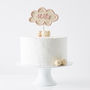 Personalised Clouds Birthday Cake Topper, thumbnail 6 of 7