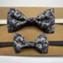 Matching Bow Ties, Dad And Son Dickie Bow Tie Set, thumbnail 4 of 4