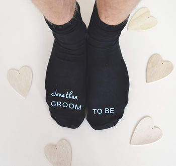 Bride And Groom To Be Set Of Socks, 2 of 3