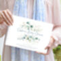 Eucalyptus Spray Baby Shower Guest Book, thumbnail 1 of 8