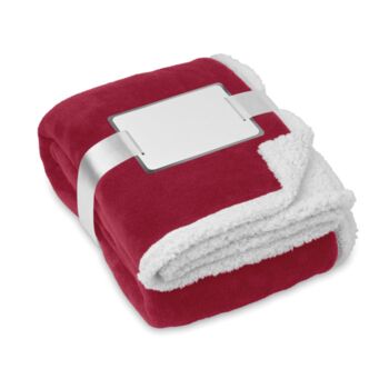 Personalised Sherpa Lined Fleece Blanket, 4 of 8
