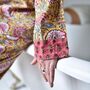 Yellow And Pink Carnation Cotton Pyjamas, thumbnail 4 of 7