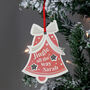 Personalised Jingle All The Way Bell Metal Decoration, thumbnail 1 of 3