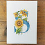 S Is For Sunflowers Letter Print, Personalised, thumbnail 3 of 9
